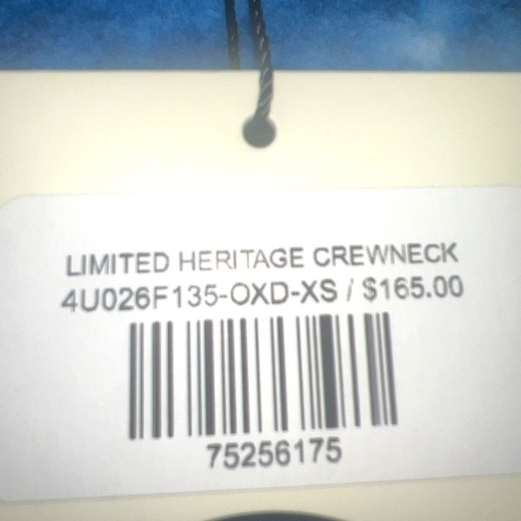 MadHappy Unisex LIMITED HERITAGE TIE DYE CREWNECK | Blue | NEW/NWT!!💙💙 - Picture 8 of 10